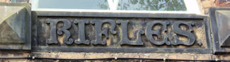 Selby Drill Hall - Inscription to Cill to window above entrance